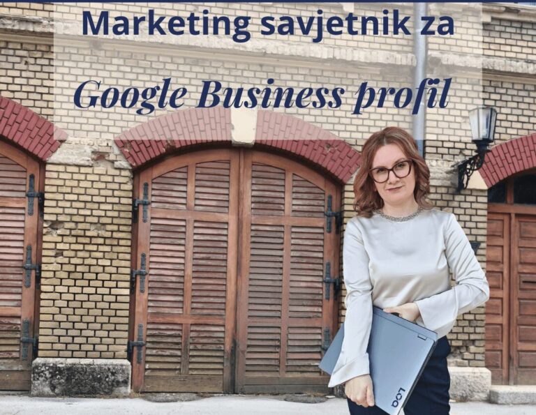 Miskra marketing savjetnik za Google Business profil u Slavonskom Brodu pomaže obrtnicima oko vidljivosti na Google kartama. Kristina Miskrić Knežević